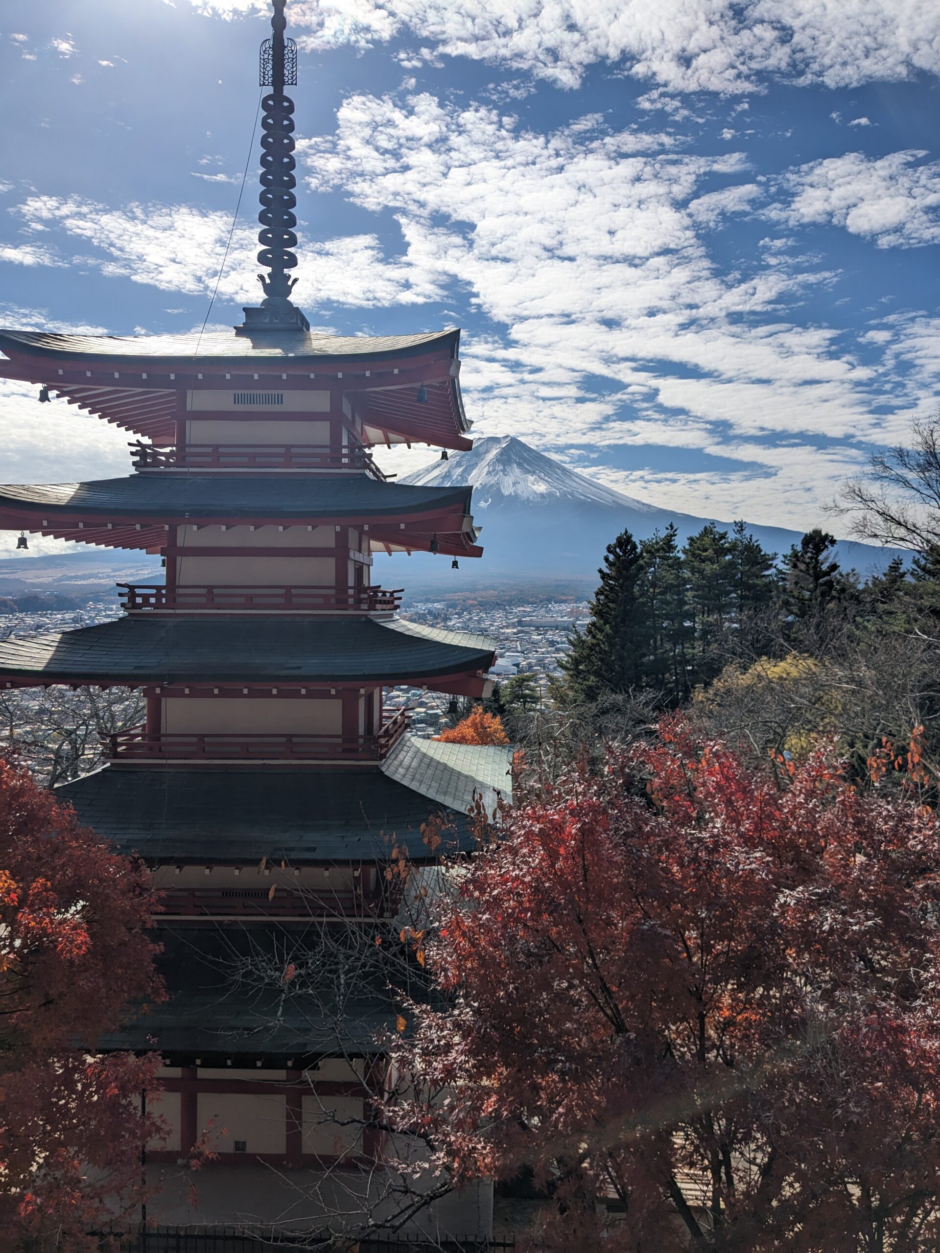 chureito pagoda y monte fuji